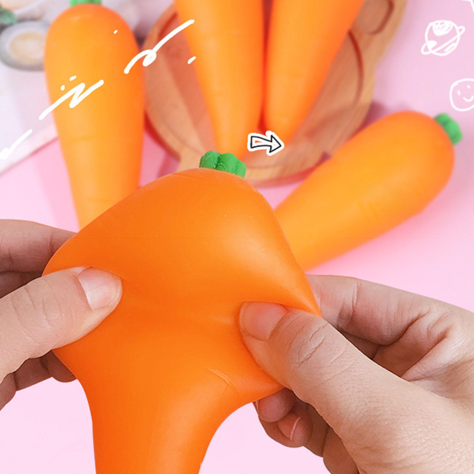 Sports Equipment For Schools - Squeeze Toys 5.1 Inches Carrot Shape