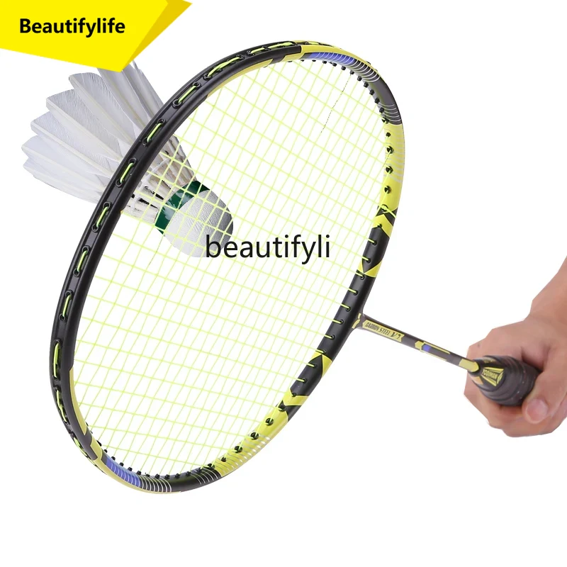 Badminton Racket Carbon - A49 Badminton racket single racket full