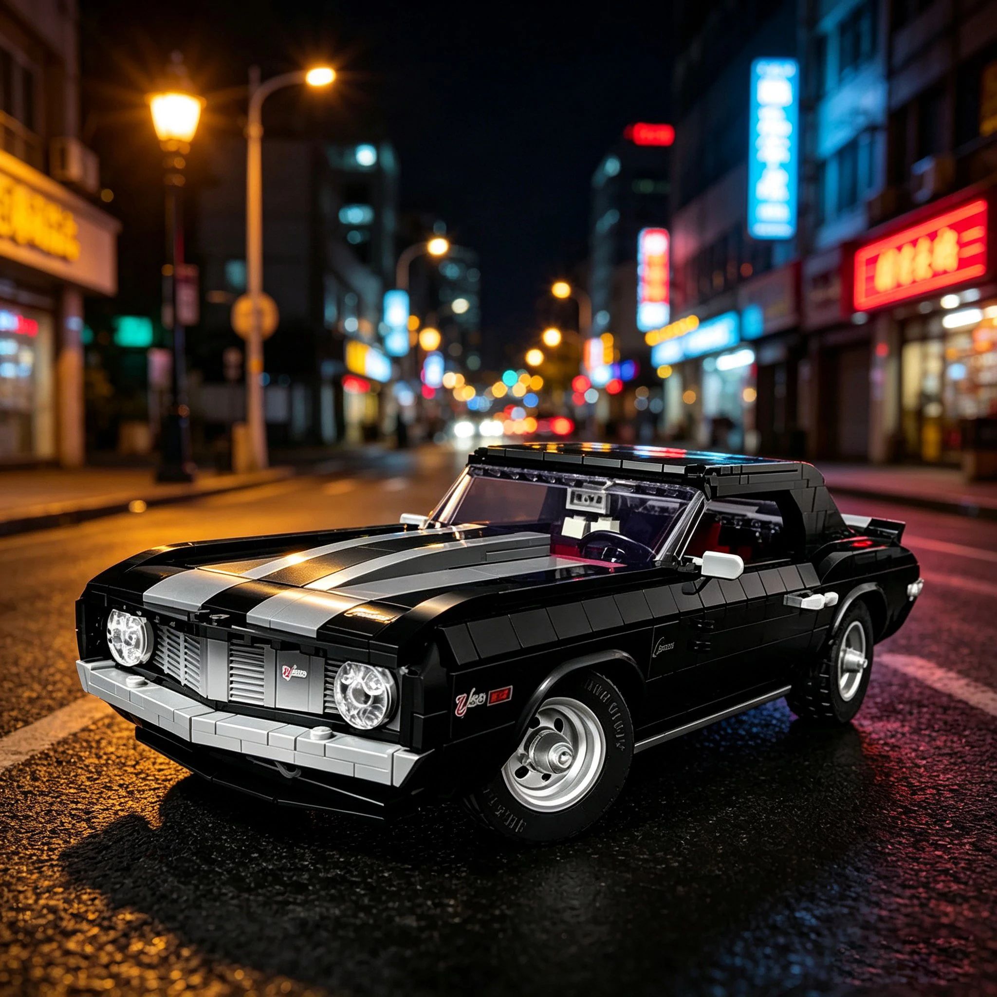 Retro Muscle Car Building Bloc - Sports Equipment For Schools incelemesi ve fiyatı