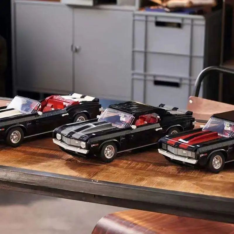 Retro Muscle Car Building Bloc - Sports Equipment For Schools incelemesi ve fiyatı