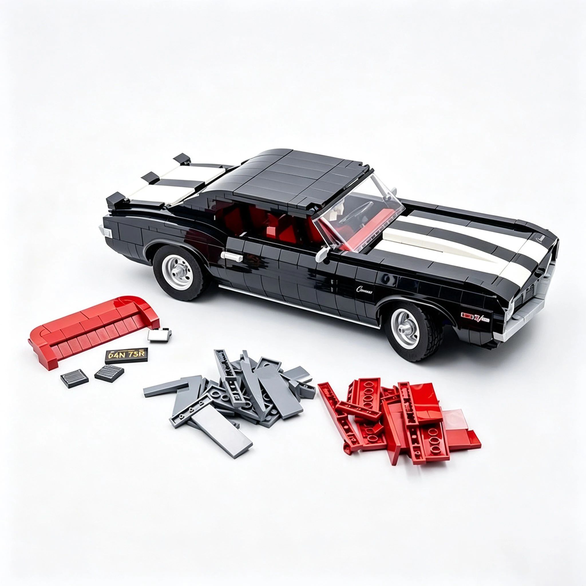 Retro Muscle Car Building Bloc - Sports Equipment For Schools incelemesi ve fiyatı