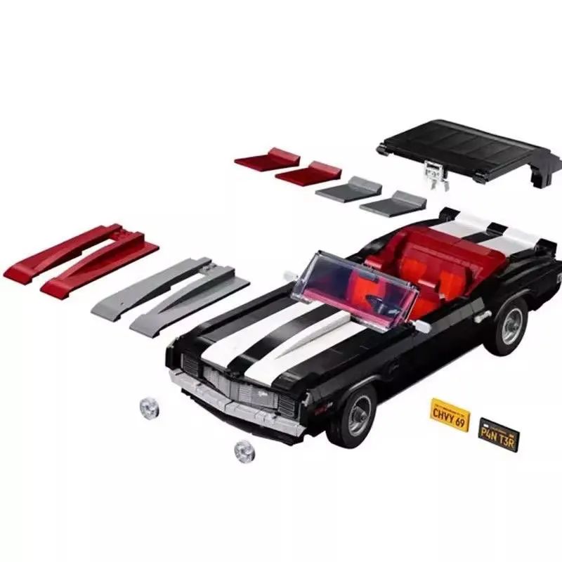 Retro Muscle Car Building Bloc - Sports Equipment For Schools incelemesi ve fiyatı