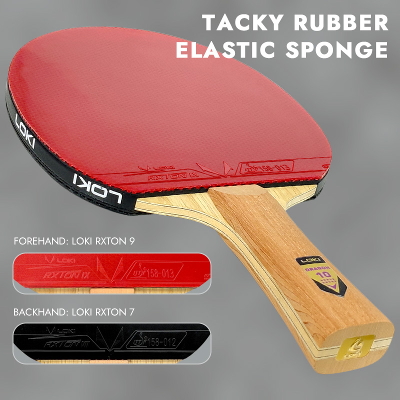 LOKI DRAGON 10 STAR Table Tenn - Badminton Racket Carbon incelemesi ve fiyatı