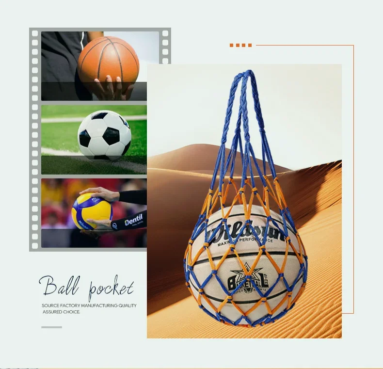 1PC Football Net Bag Nylon Bol - Sports Equipment Volleyball incelemesi ve fiyatı
