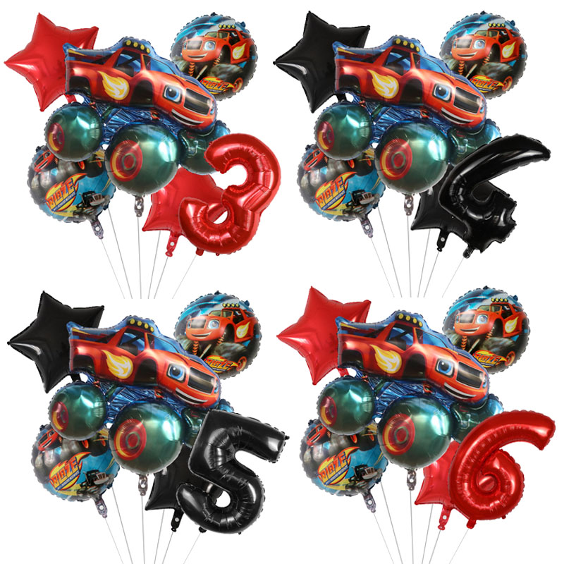 1set Blaze Monster Foil Balloo - Sports Equipment For Schools incelemesi ve fiyatı