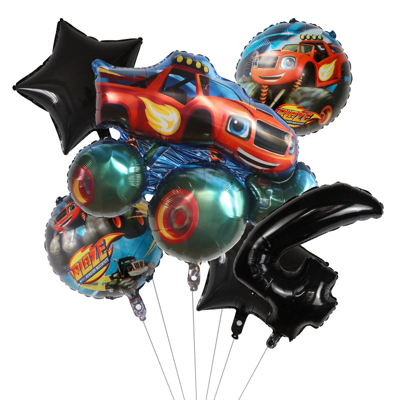 1set Blaze Monster Foil Balloo - Sports Equipment For Schools incelemesi ve fiyatı