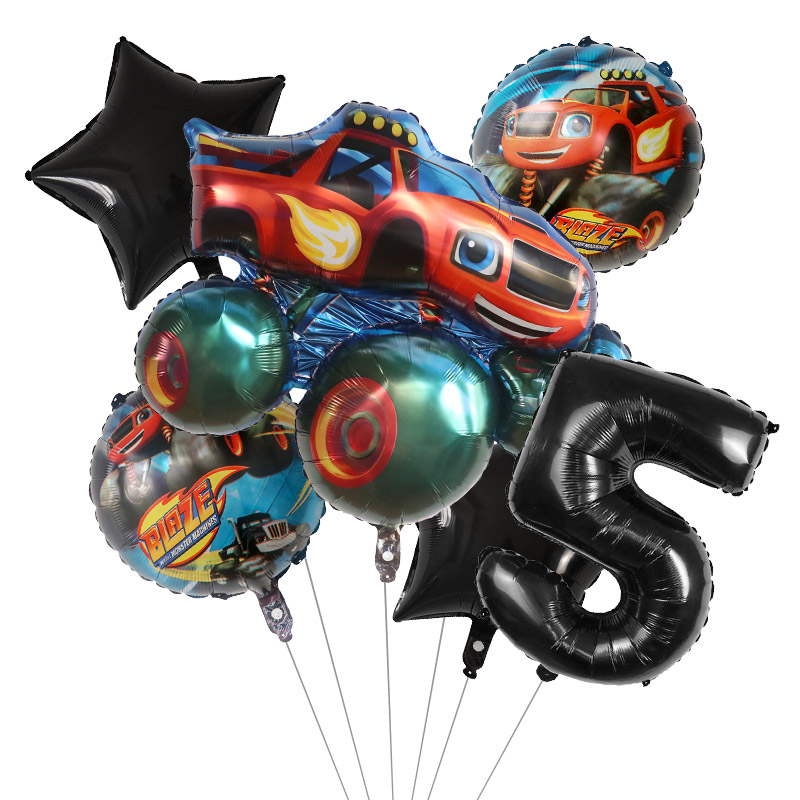 1set Blaze Monster Foil Balloo - Sports Equipment For Schools incelemesi ve fiyatı