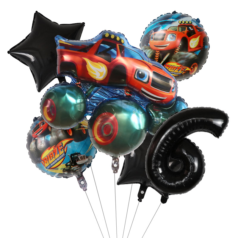 1set Blaze Monster Foil Balloo - Sports Equipment For Schools incelemesi ve fiyatı