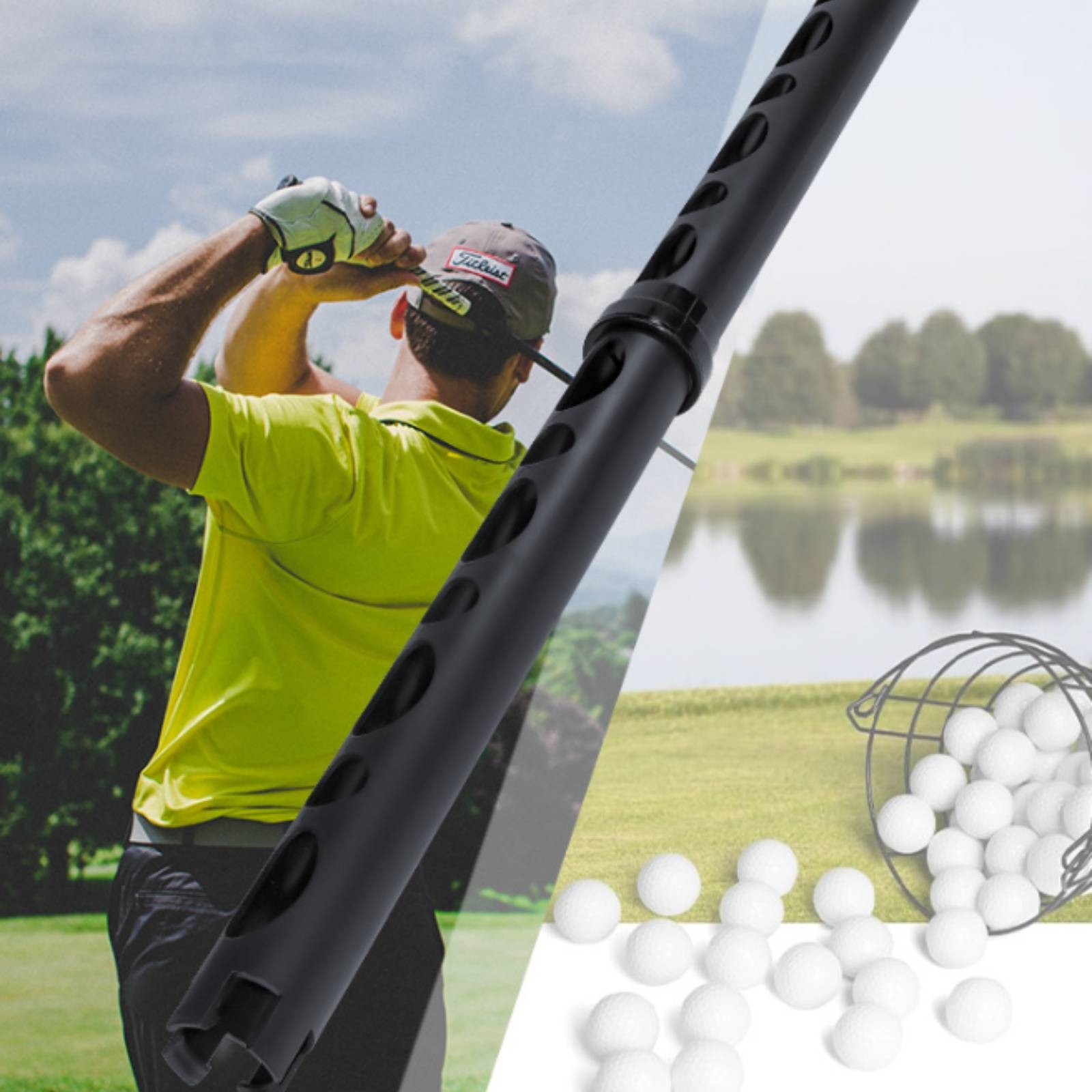Golf Ball Picker Tube Detachab - Sports Equipment Golf incelemesi ve fiyatı