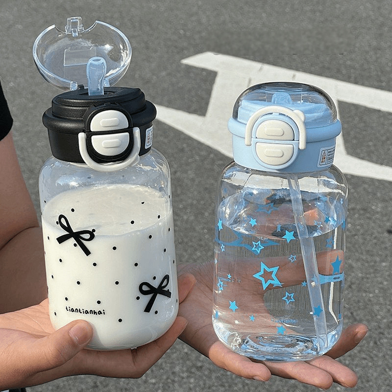 Cute Water Bottle with Straw P - Sports Equipment 4 Year Old incelemesi ve fiyatı