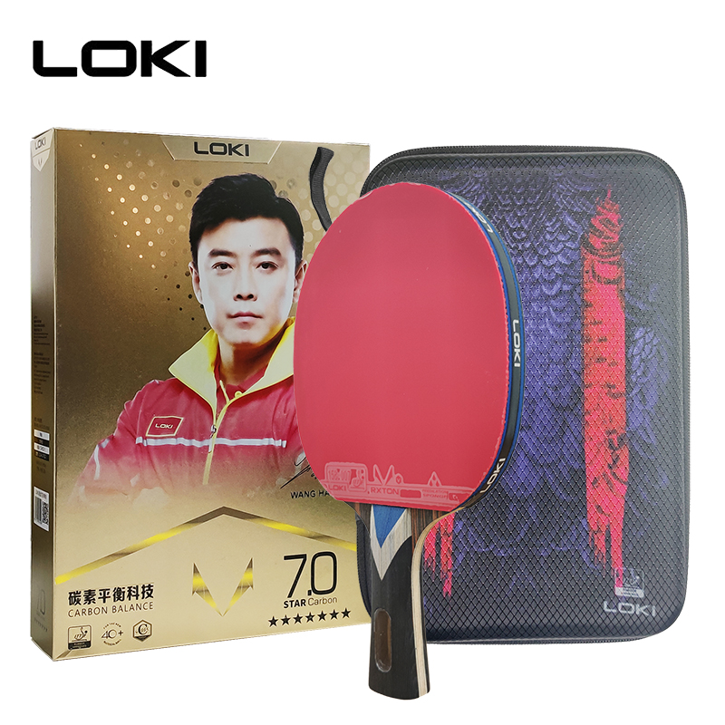 Loki 7 Star Table Tennis Racke - Badminton Racket Carbon incelemesi ve fiyatı