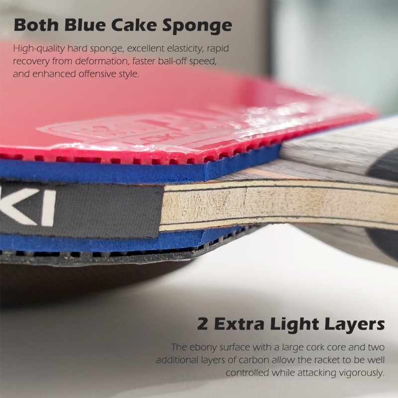 Loki 7 Star Table Tennis Racke - Badminton Racket Carbon incelemesi ve fiyatı