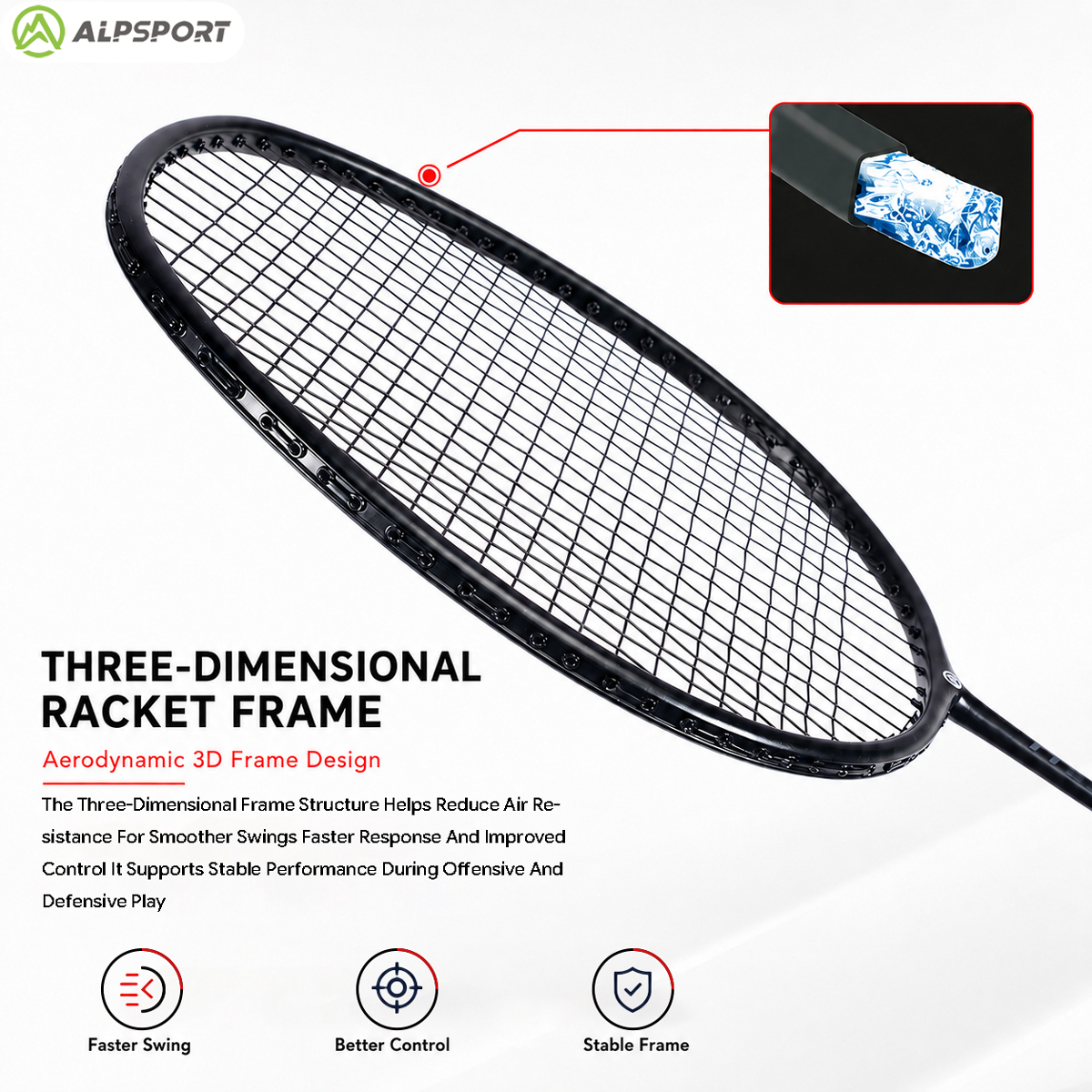 ALPSPORT RR 2Pcs Badminton Rac - Badminton Racket Carbon incelemesi ve fiyatı