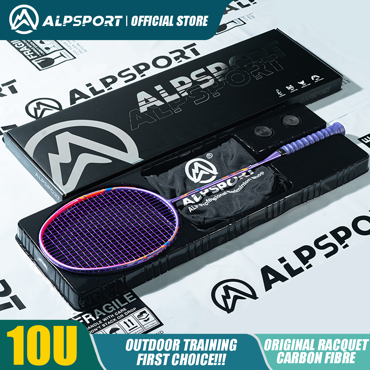 Alp GJ 10U Ultralight 52g T800 - Badminton Racket Carbon incelemesi ve fiyatı