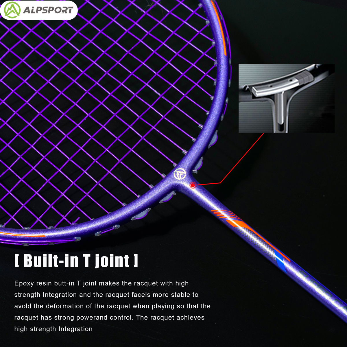 Alp GJ 10U Ultralight 52g T800 - Badminton Racket Carbon incelemesi ve fiyatı