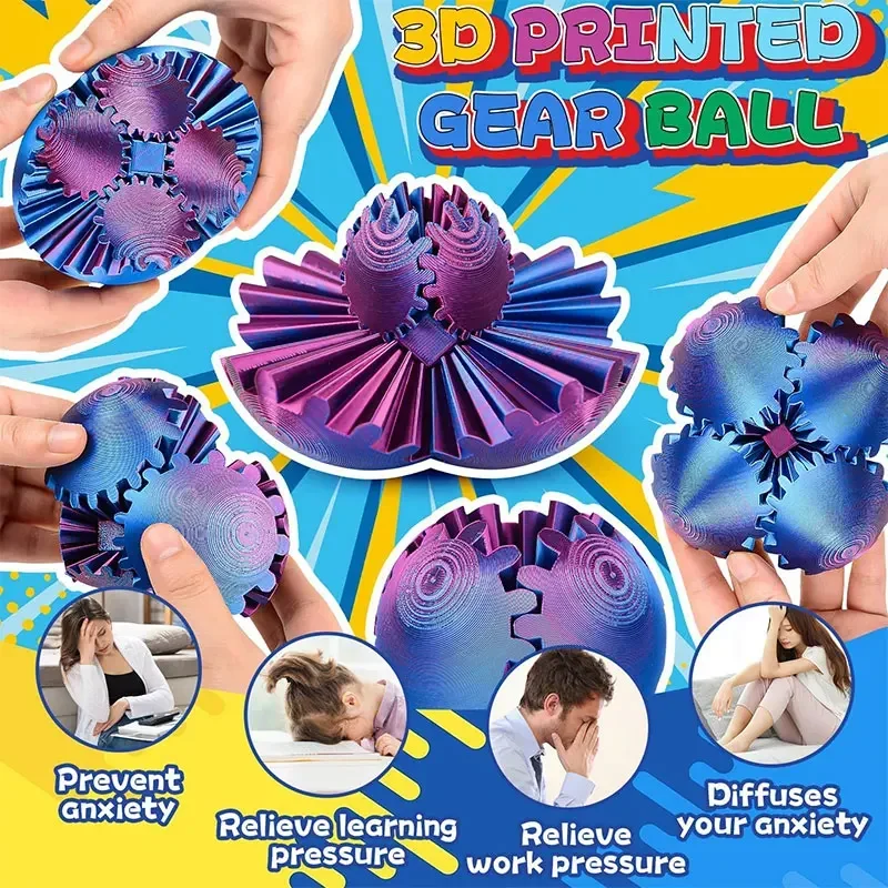3D Printed Gear Ball Spin Ball - Sports Equipment For Schools incelemesi ve fiyatı