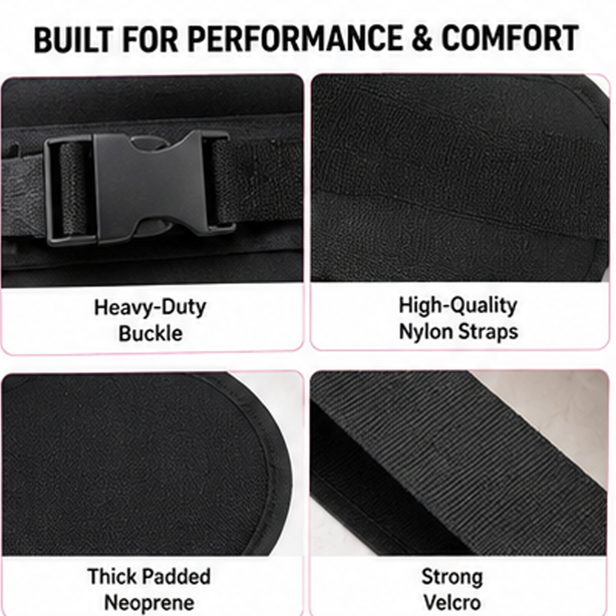 Heavy Duty Nylon Hip Thrust Be - Sports Equipment Website incelemesi ve fiyatı