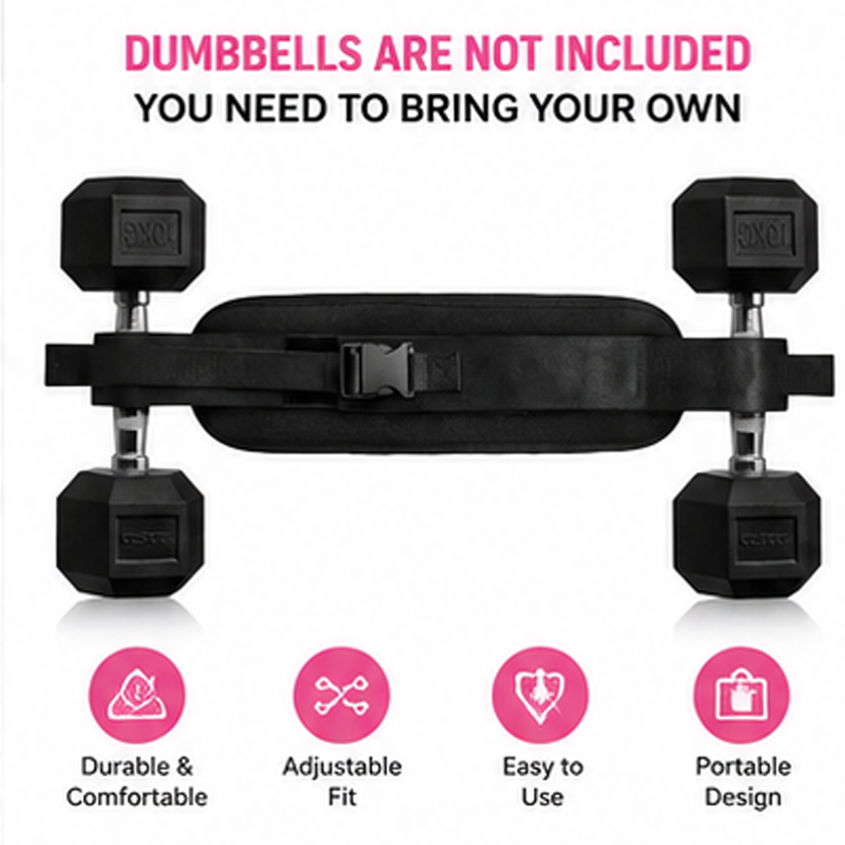Heavy Duty Nylon Hip Thrust Be - Sports Equipment Website incelemesi ve fiyatı