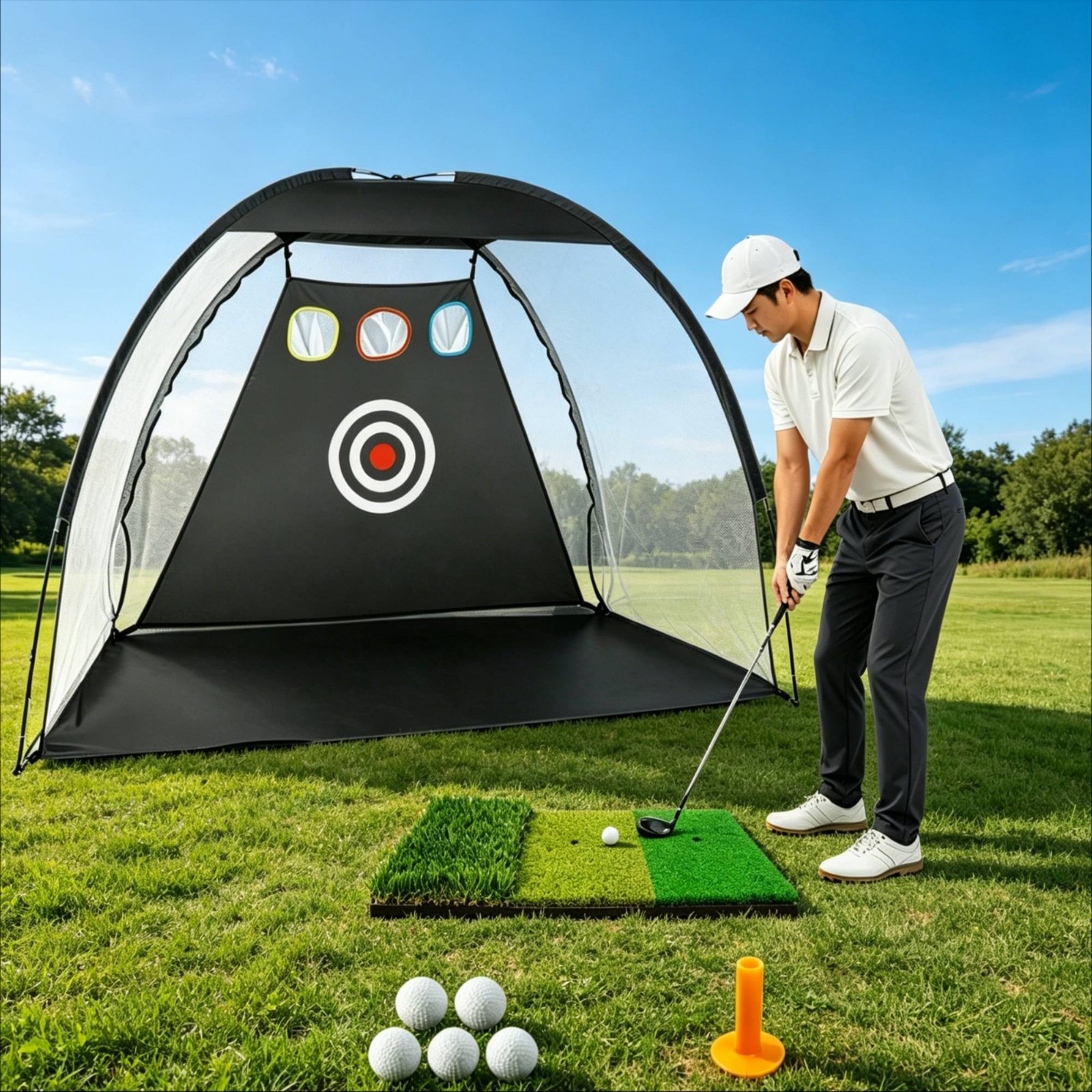 Golf Hitting Net Portable Golf - Sports Equipment Golf incelemesi ve fiyatı
