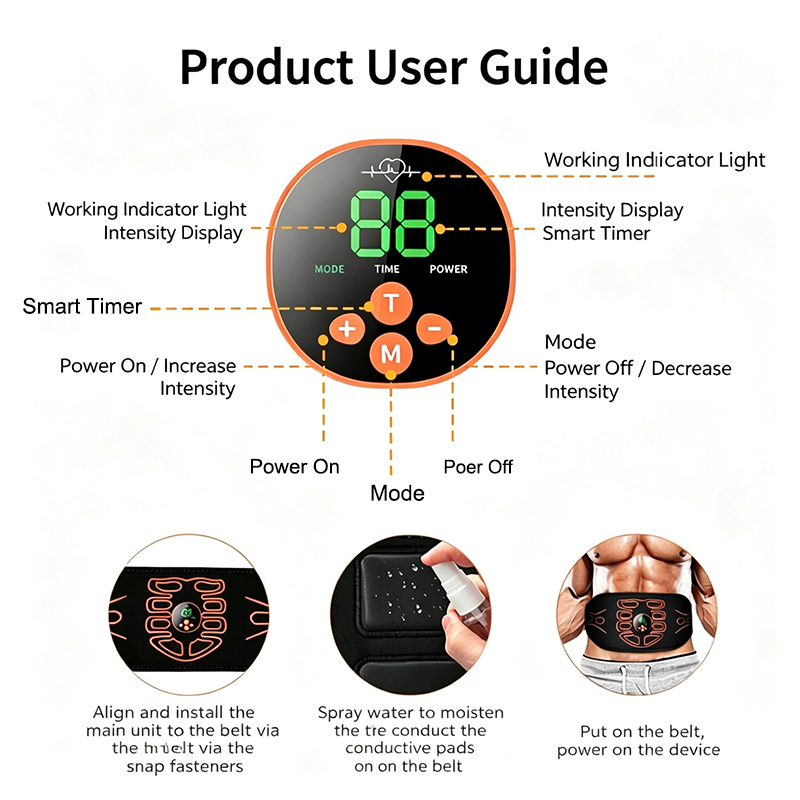 Abdominal Toning Belt Smart Ab - Sports Equipment Website incelemesi ve fiyatı