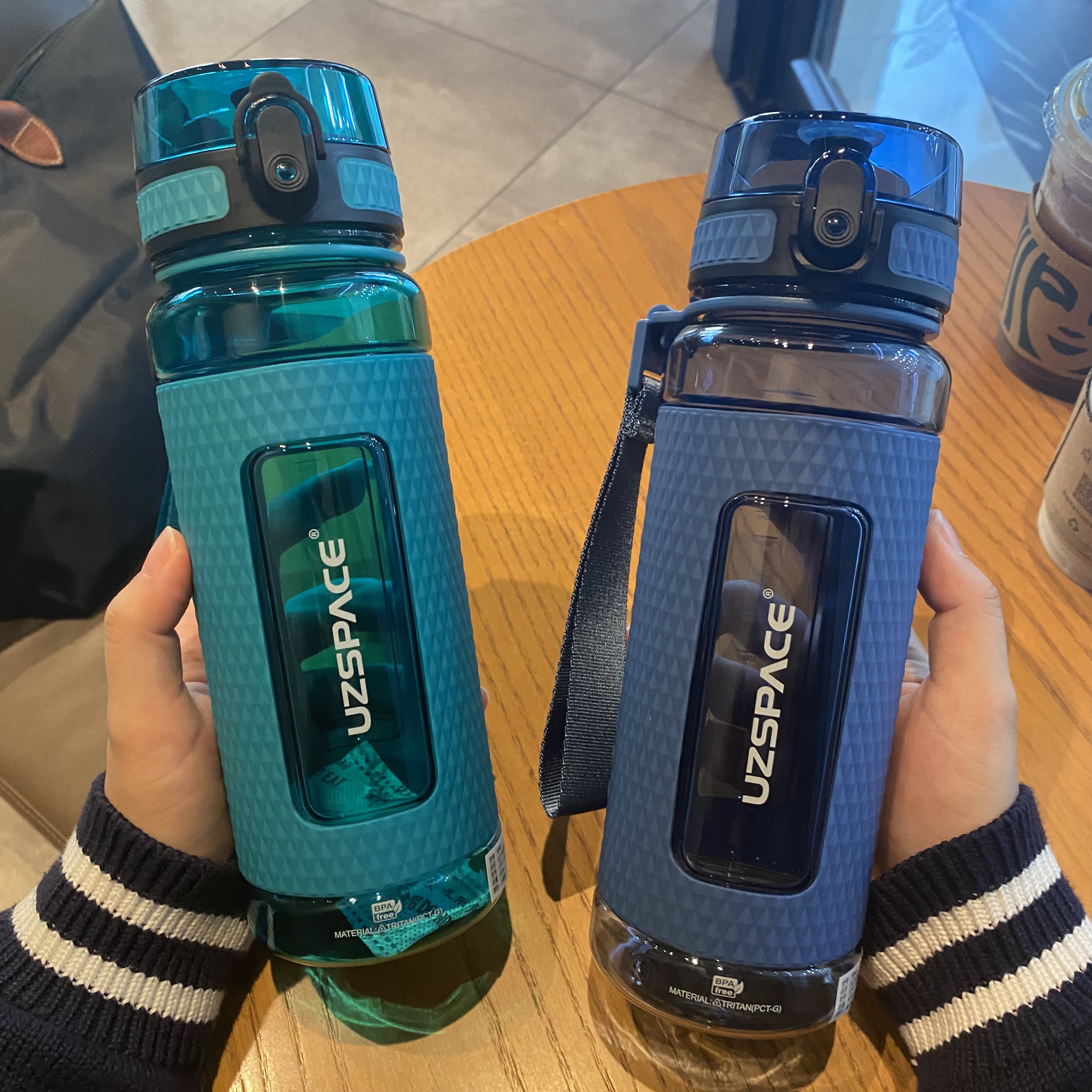 Water Bottle BPA Free Large Ca - Sports Equipment Photos incelemesi ve fiyatı