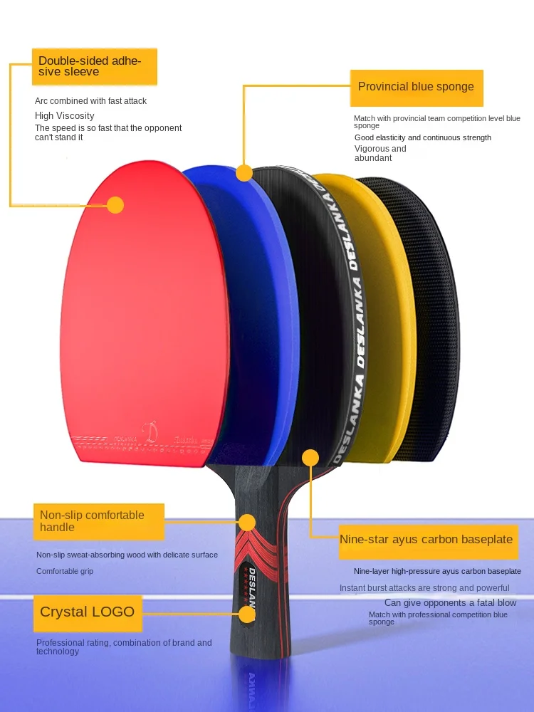 Table Tennis Racket Profession - Badminton Racket Carbon incelemesi ve fiyatı