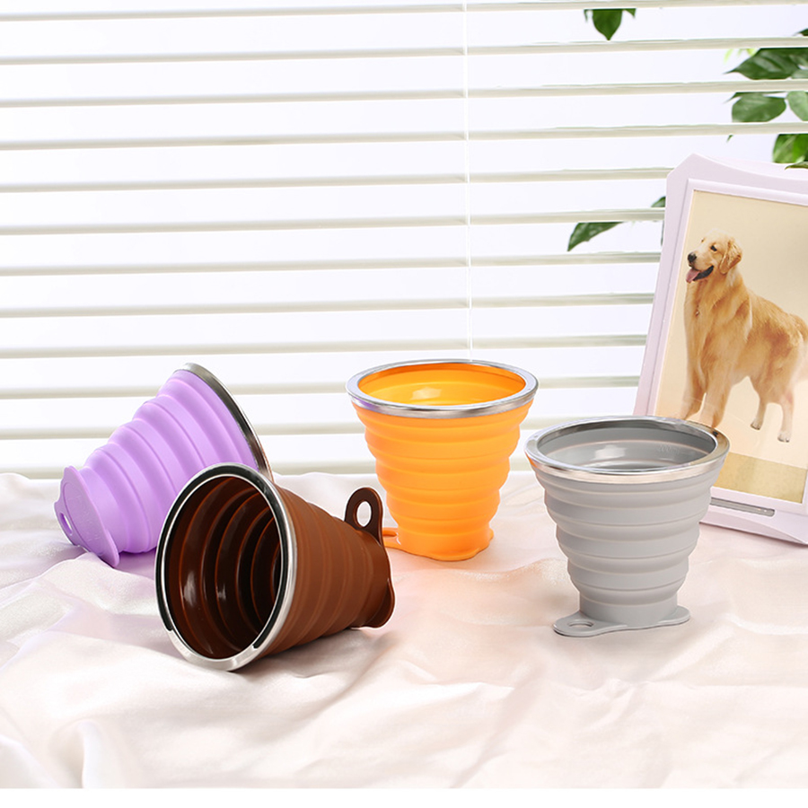270ML Silicone Collapsible Cup - Sports Equipment 4 Year Old incelemesi ve fiyatı